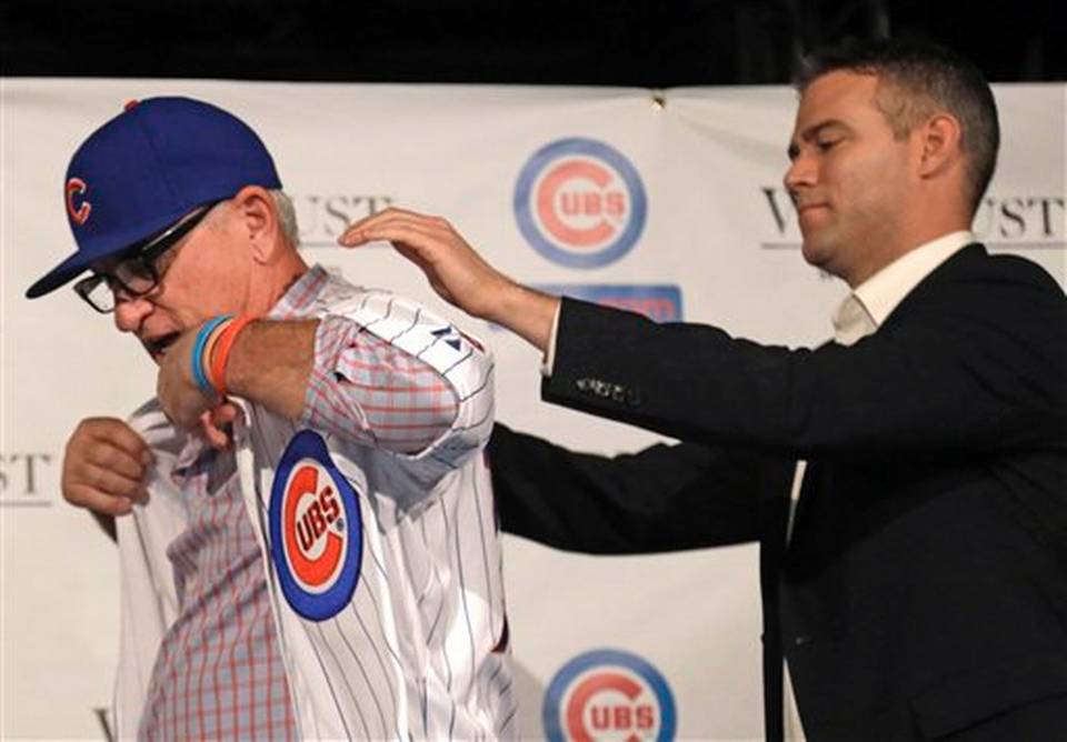 Theo Epstein, Joe Maddon, Chicago Cubs