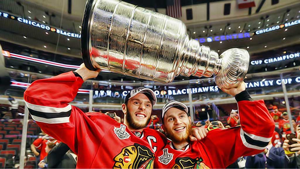 Jonathan Toews, Patrick Kane, Stanley Cup, 2015