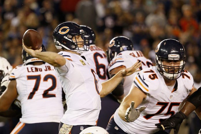 Chicago Bears v San Diego Chargers jay cutler