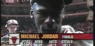 Michael Jordan Crying