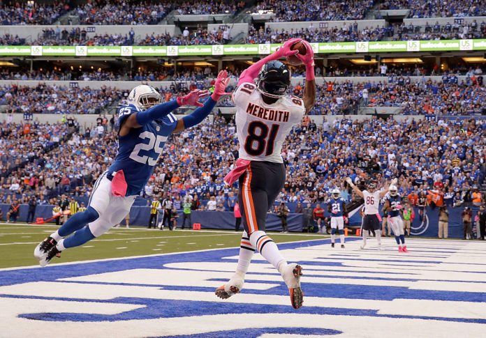 Chicago Bears v Indianapolis Colts cameron meredith