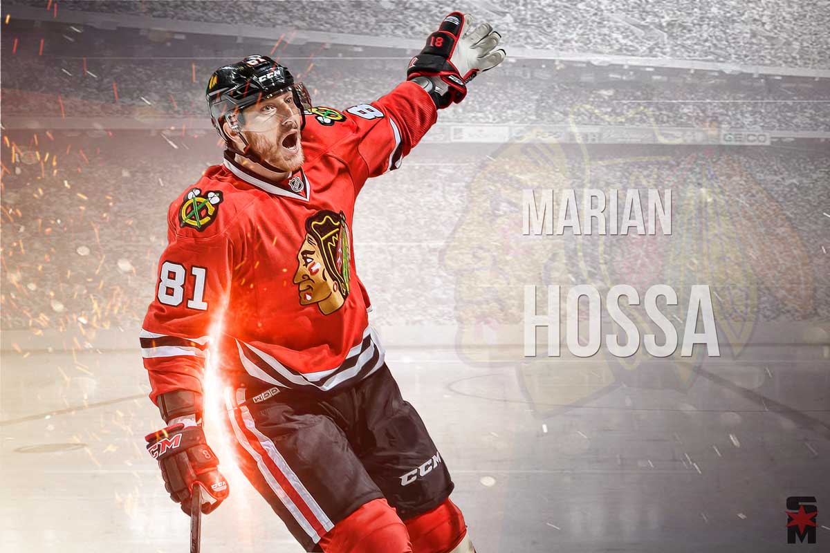 Hossa Joins An Impressive List While His Father Is In Attendance