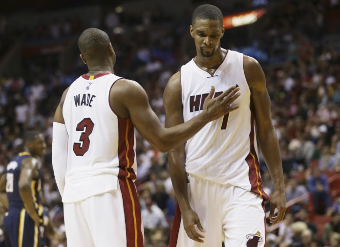 Chris Bosh Dwyane Wade nba insider reports bulls interested chris bosh
