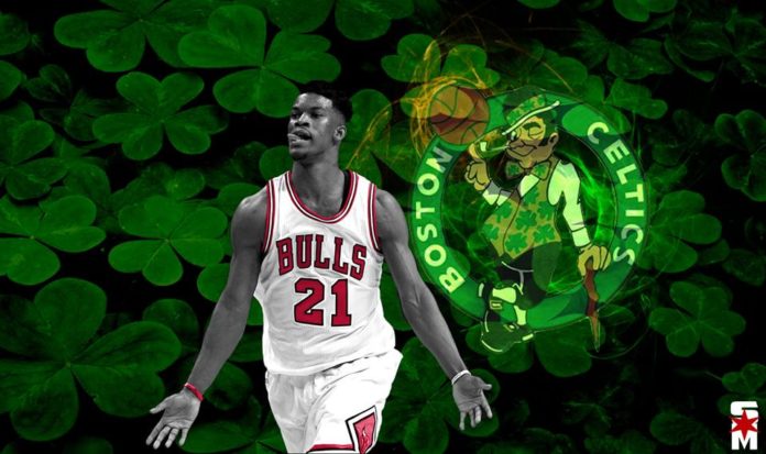 Jimmy Butler Bulls Celtics celtics offer 3 pick bulls star jimmy butler