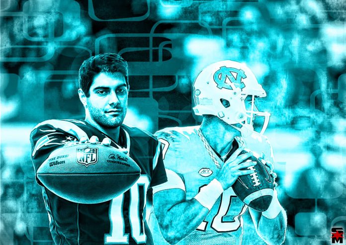 Jimmy_Garoppolo_Mitch_Trubisky_Chicago_Bears chicago bears qb plans