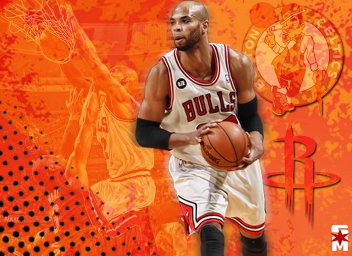 Taj Gibson Bulls Celtics Rockets bulls trade taj gibson celtics rockets deadline