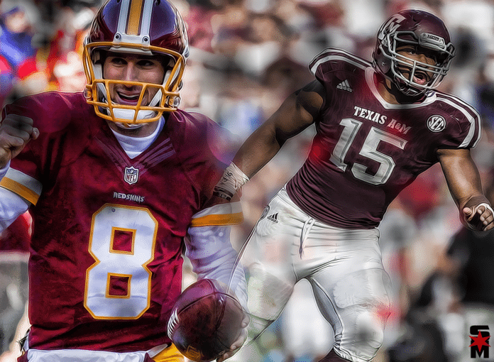 Kirk-Cousins-Myles-Garrett chicago bears 2017 draft