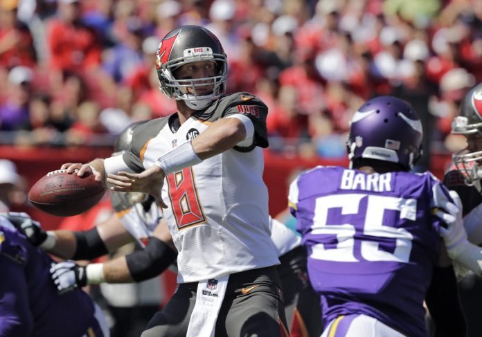 Mike Glennon, Anthony Barr mike glennon quarterback