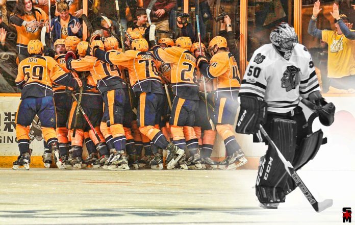 Blackhawks-Lose-To-Predators