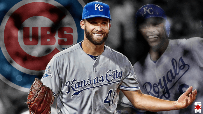 Danny Duffy and Lorezno Cain