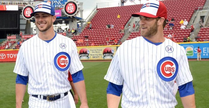 Kris Bryant Bryce Harper Cubs