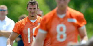 mitch trubisky vs. mike glennon