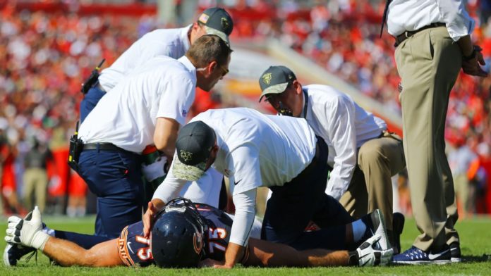 chicago bears injury luck