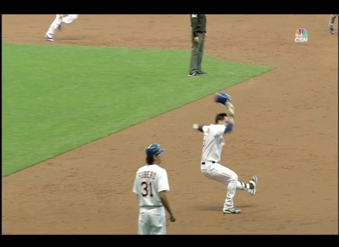 Ryan Braun reaction Jason Heyward robs home run
