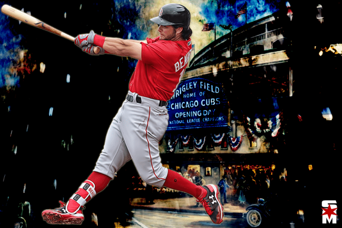 Andrew Benintendi To The Cubs? Boston Red Sox, Cubs, Chicago Cubs, Wrigley Field, World Series, Theo Epstein