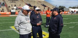 chicago bears training staff