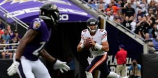 mitch trubisky throw