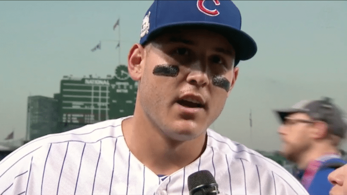 Anthony Rizzo Cubs Nationals
