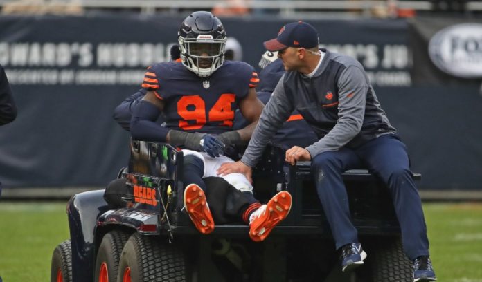 Leonard Floyd knee chicago bears injury