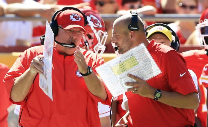 Matt Nagy, Andy Reid matt nagy