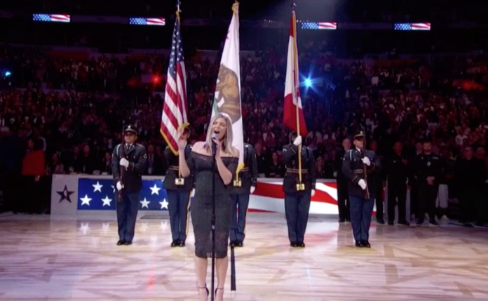 Fergie national anthem