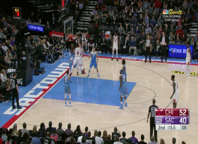 Zach LaVine poster dunk Bulls