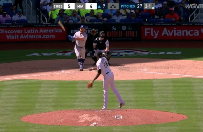 Kyle Schwarber opening day home run