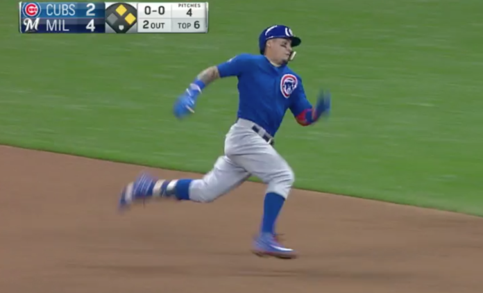 javier baez little league home run