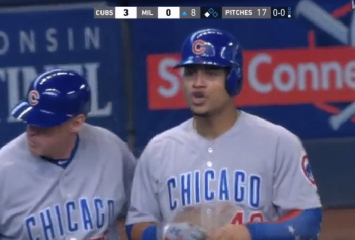Willson Contreras fuck you Brewers cubs