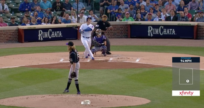 Anthony Rizzo leadoff home run Cubs