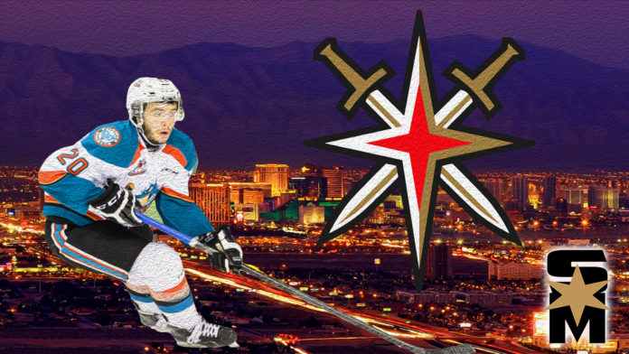 #VegasBorn Golden Knights Forward Gage Quinney