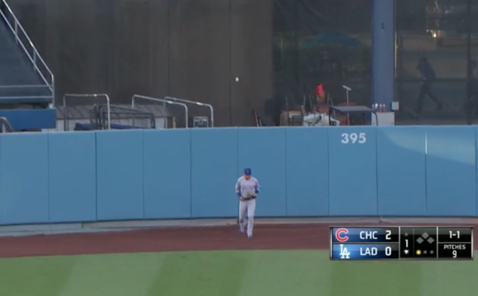 HR bounces off Almora cubs dodgers