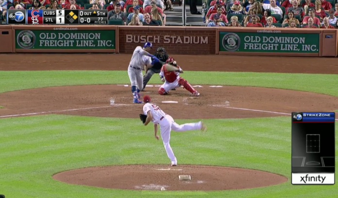 Kyle Schwarber home run cubs cardinals