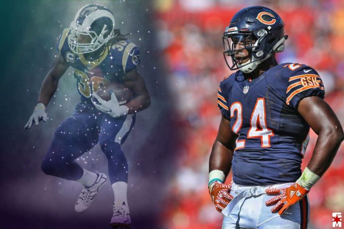 Jordan Howard and Todd Gurley todd gurley