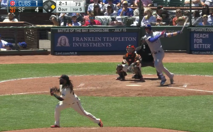 Kris bryant home run