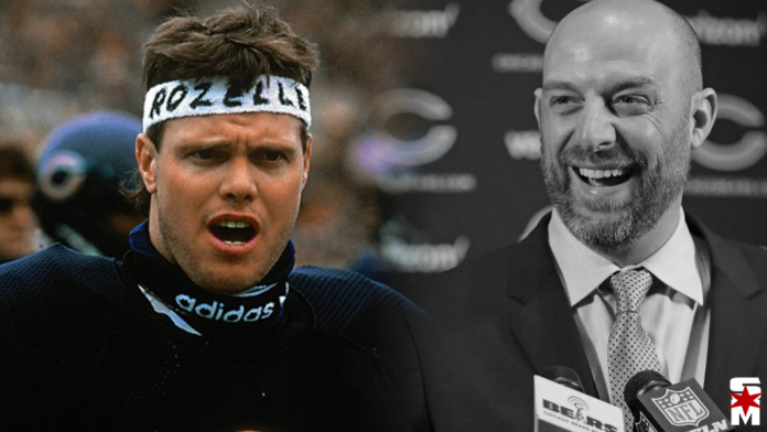 Matt Nagy and Jim McMahon matt nagy