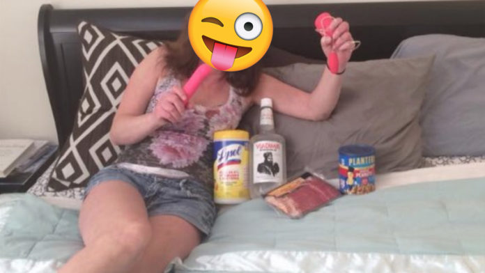 white sox fan uses dildo for good luck