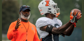 Illinois head coach Lovie Smith is hoping that 2018 will be a winning season for the Illini