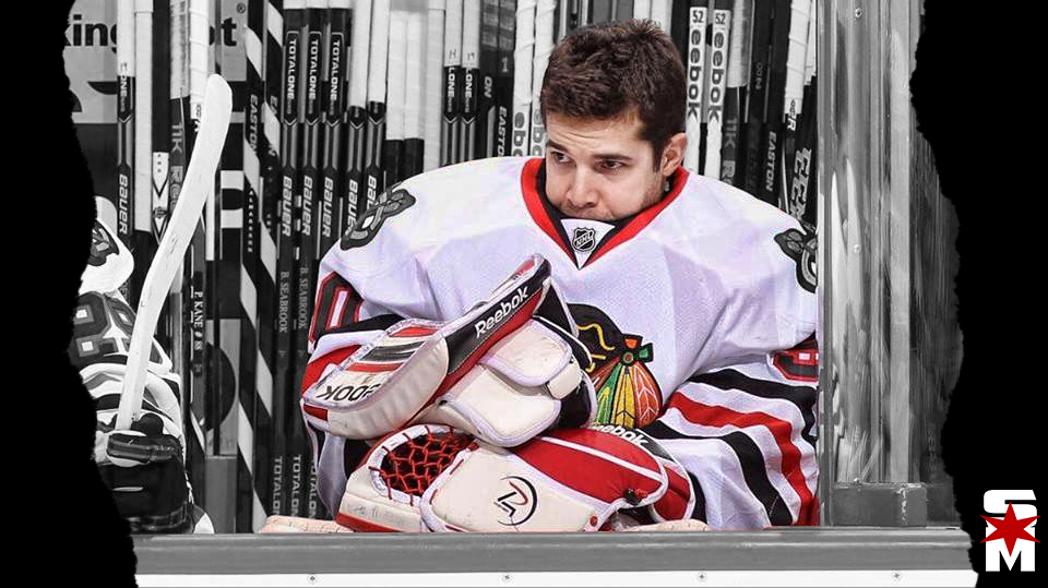 Chicago Blackhawks on X: Corey Crawford with sons Cooper and Camden   / X