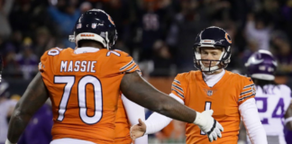 cody parkey and mitch trubisky