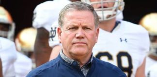Brian Kelly Notre Dame Head Football Coach