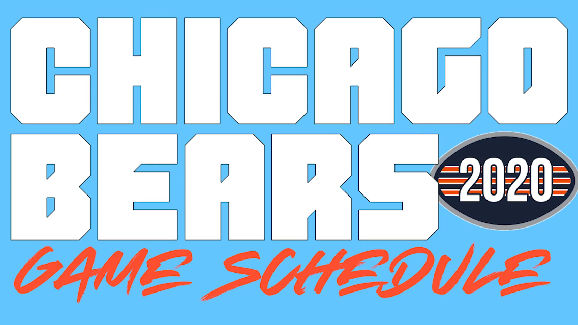 Chicago Bears schedule