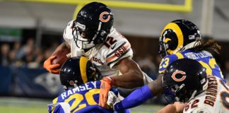 chicago bears at los angeles rams