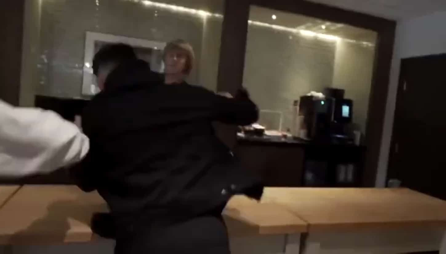 VIDEO UFC Fighters Throw Bottles And Punches In Hotel Altercation