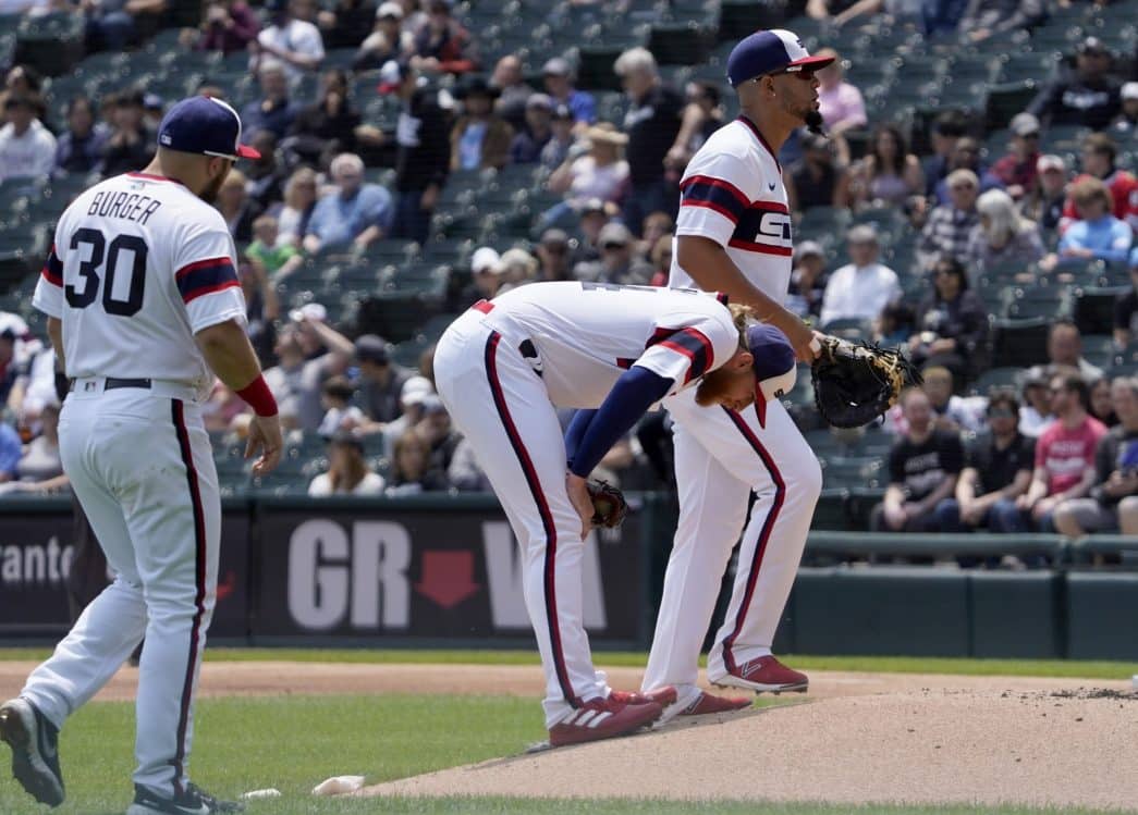 Michael Kopech injury: How did Michael Kopech get injured? White Sox  pitcher leaves mound with trainers during shutout start vs Mariners