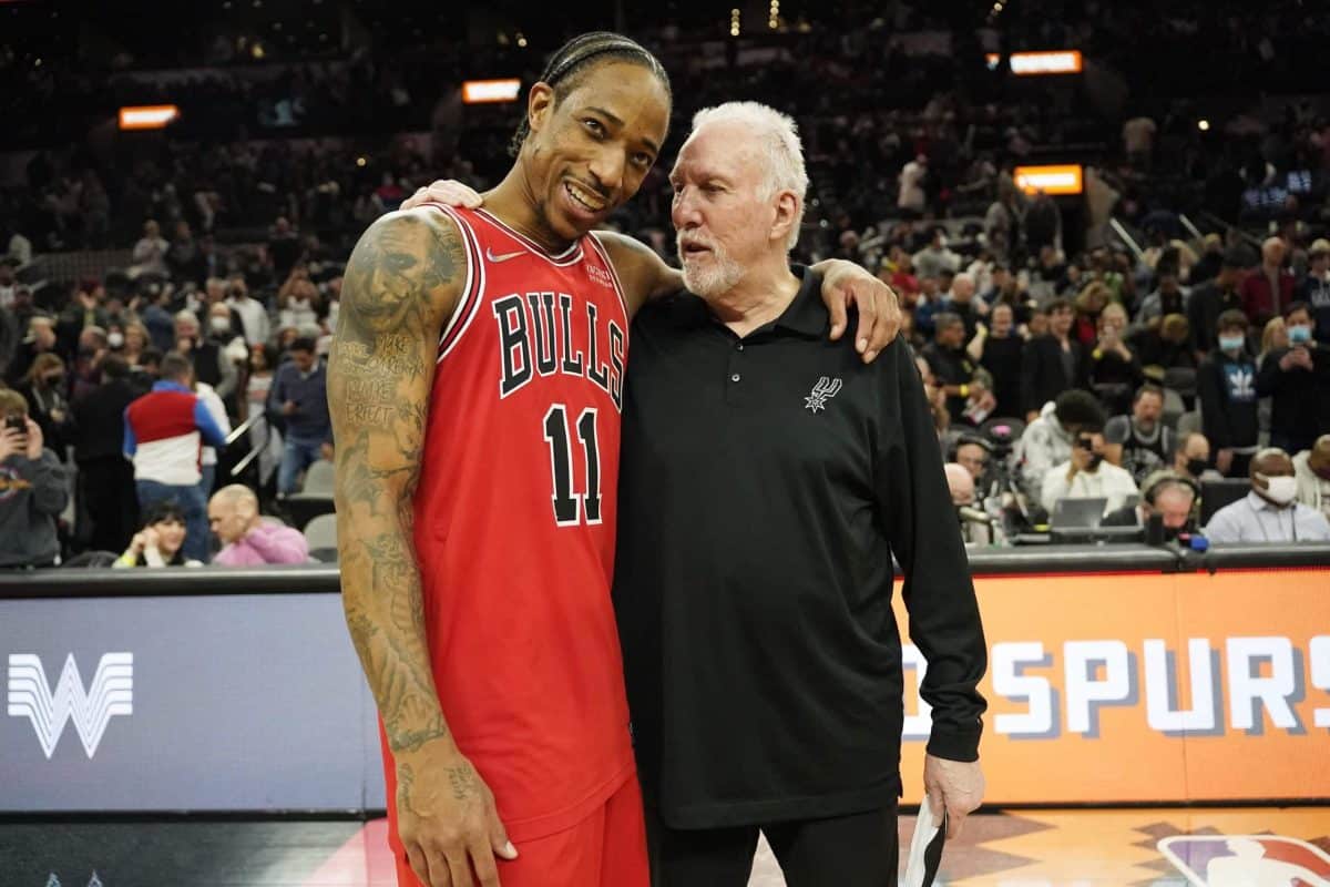 DeMar DeRozan Greg Popovich