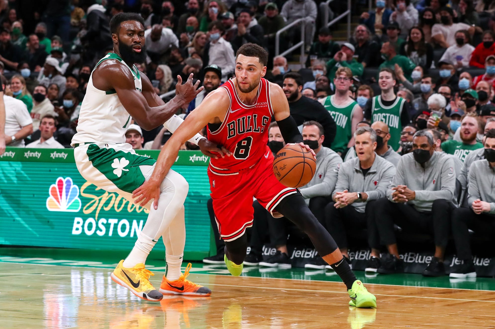 The Bulls Should Trade LaVine For Jaylen Brown This Summer
