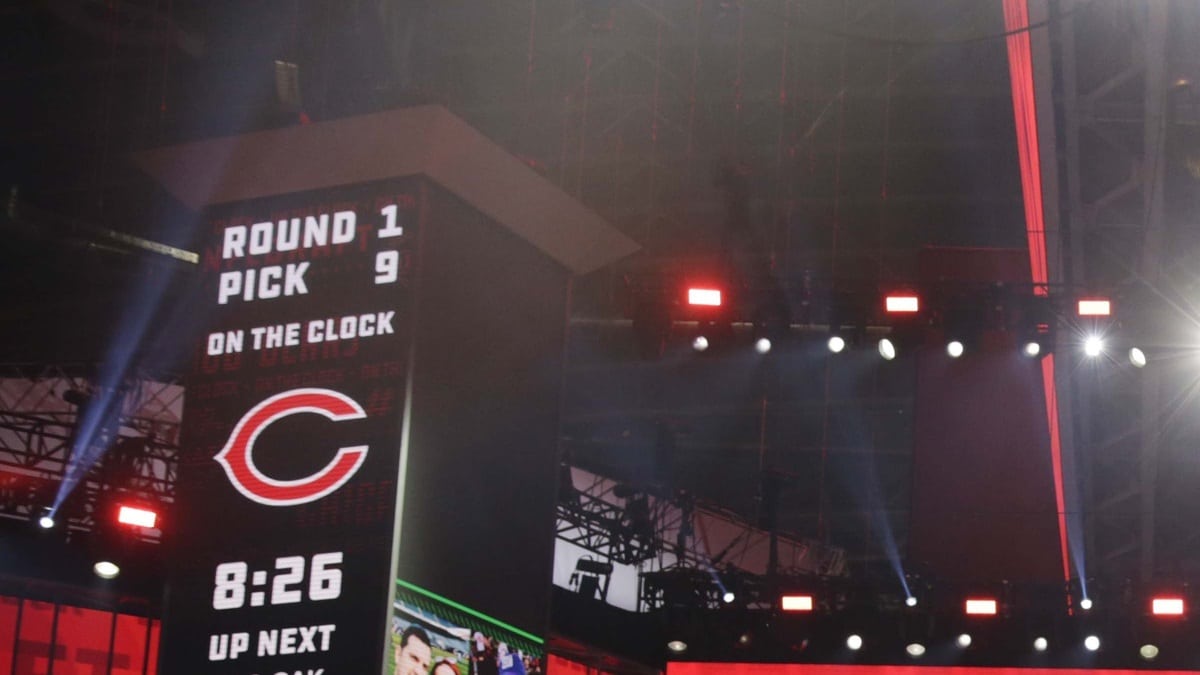 NFL - The Chicago Bears are on the clock.