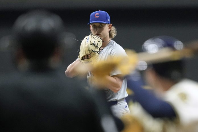 MLB: Chicago Cubs at Milwaukee Brewers