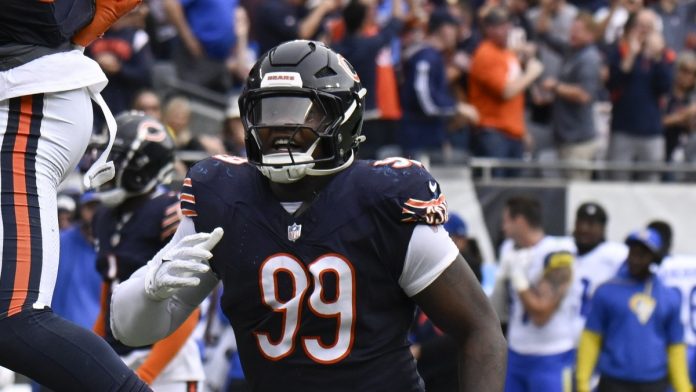 NFL: Los Angeles Rams at Chicago Bears gervon dexter